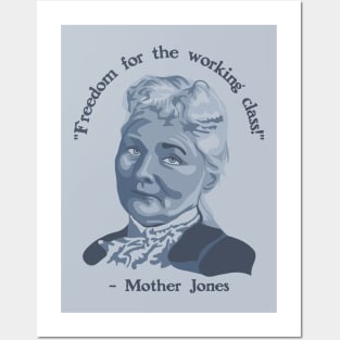 Mother Jones Portrait and Quote Posters and Art